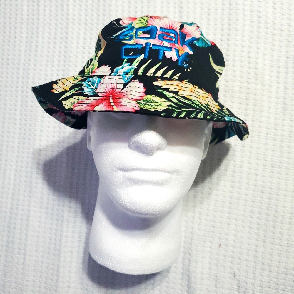 Soak City Valley Fair Tropical Bucket Hat 59 Cm
